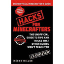 Unofficial Minecrafters Guide 3 Books Set Collection Hacks Combat Master Buider