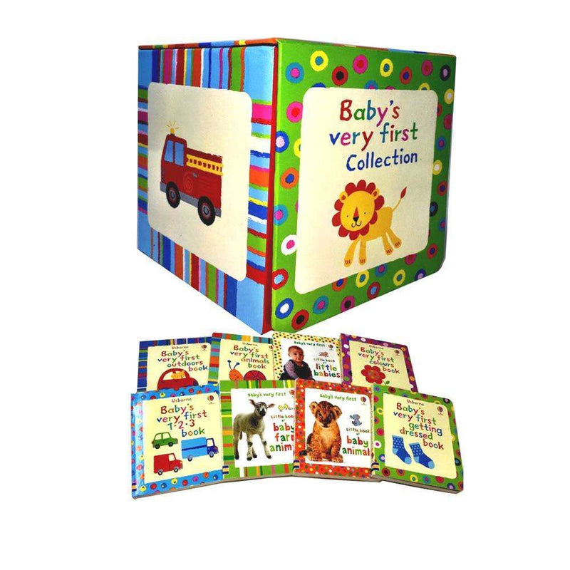 Usborne Baby's Very First Collection 8 Books Set Children Pack Farm Animals