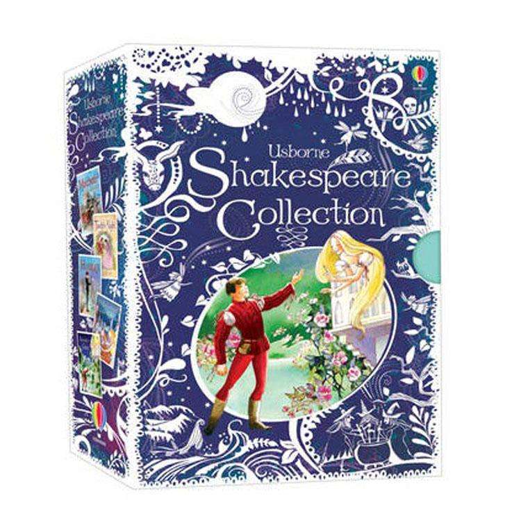 Usborne Children Shakespeare illustrated  Collection 5 Books Box Set - Deluxe Hardbacks