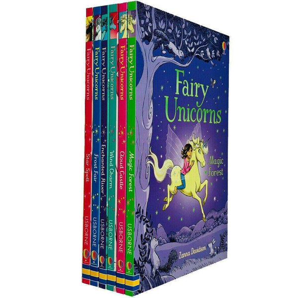 Usborne Fairy Unicorns 6 Books Collection Set By Zanna Davidson