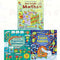 Usborne Lift The Flap 3 Books Set Collection, Maths, Fractions And Decimals