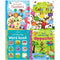 Usborne Lift The Flap 4 Books Set - Numbers,colours, opposites, word book