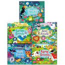 Usborne Sound Books 5 Books Collection Set By Sam Taplin (Jungle, Garden,..)