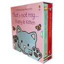 Usborne Touchy-Feely Thats not my Puppy and Kitten Collection 2 Books Set Pack
