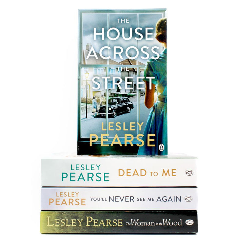 Photo of Lesley Pearse 4 Books Set on a White Background