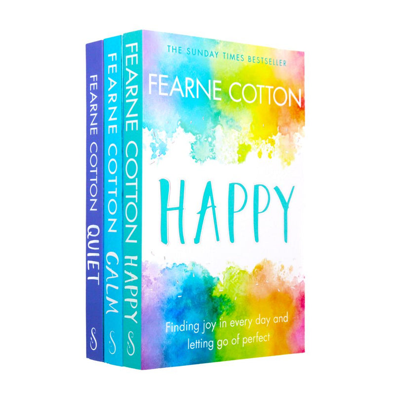 Fearne Cotton Collection 3 Books Box Set (Happy, Calm & Quiet)