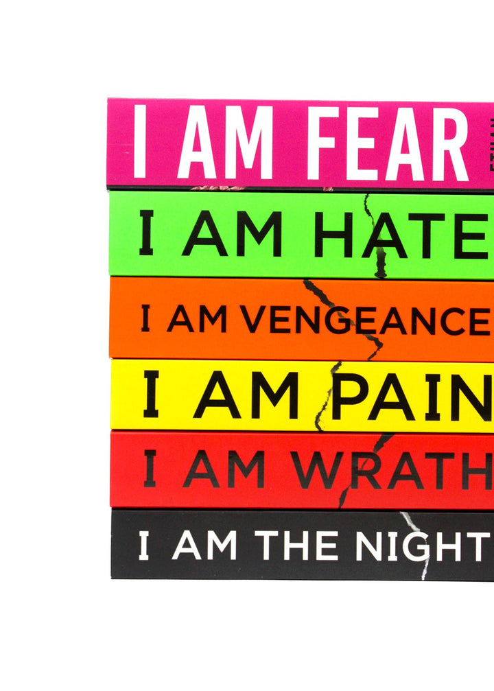 Ackerman Thrillers Series 6 Books Collection Set by Ethan Cross - I Am Fear, I Am The Night, I Am Pain, I Am Wrath