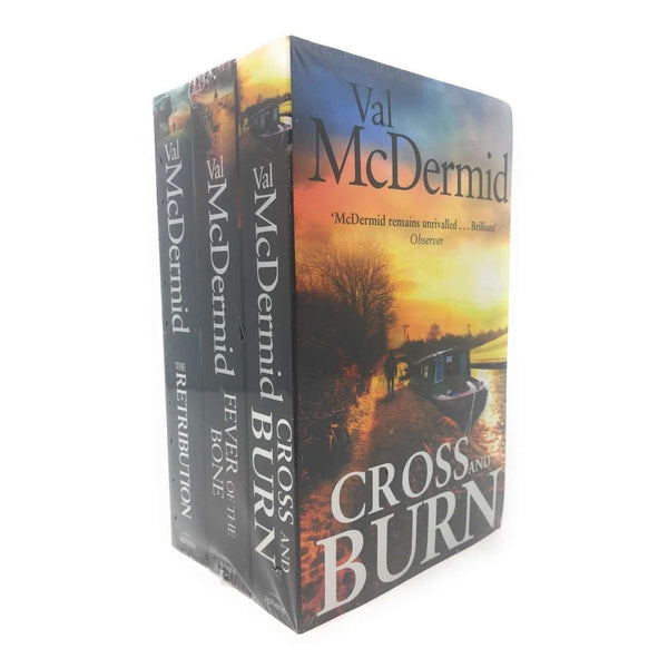 Val McDermid 3 Books Set Collection, Cross And Burn, Retribution