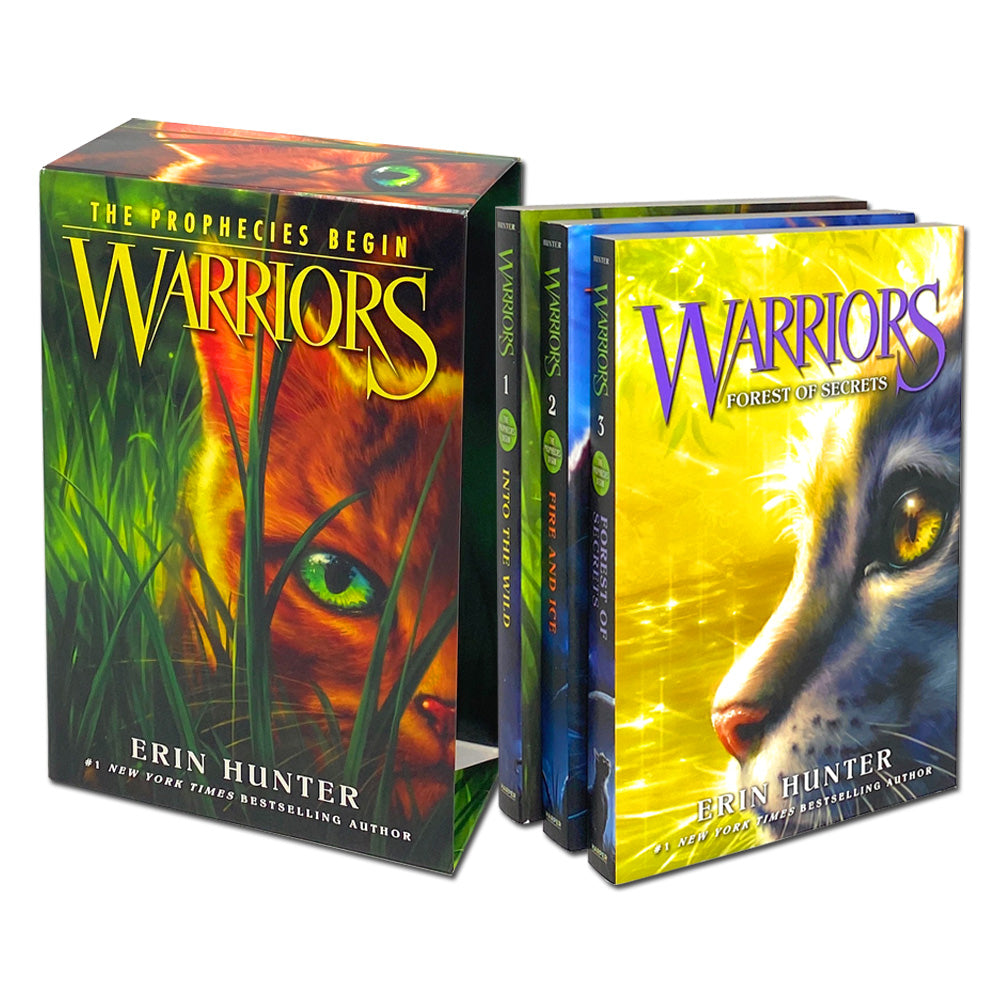 Warriors Box Set: Volumes 1 to 3: Into the Wild, Fire and Ice