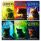 Warrior Cats: Series 4 Omen of the Stars Book 1-6 Books Collection Set By Erin Hunter