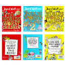 David Walliams World’s Worst Children 3 Books Box Set Collection