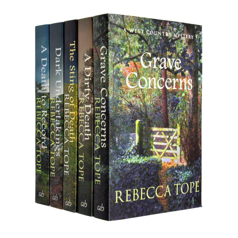 West Country Mysteries Collection 5 Books Set Pack By Rebecca Tope