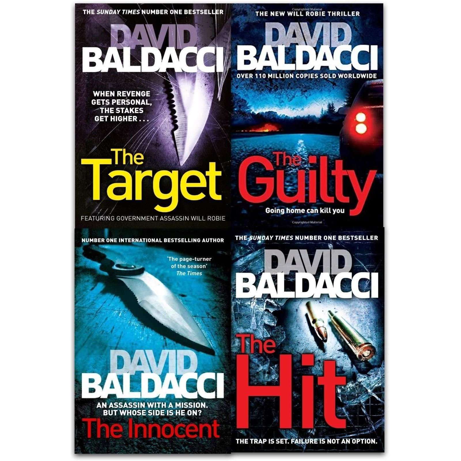 David Baldacci Will Robie Series In Order Will Robie Series David Baldacci 4 Books Collection Set The Target,Hit