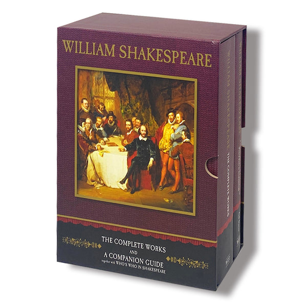 William Shakespeare The Complete Works and A Companion Guide 2 Books Box Set