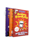 Photo of Diary of an Awesome Friendly Kid 3 Books Set by Jeff Kinney on a White Background