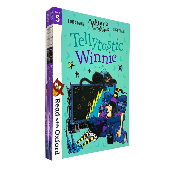 Read with Oxford: Winnie & Wilbur Stage 5 – 6 Book Children’s Collection | Educational Storybooks for Early Readers, Literacy & Learning Fun