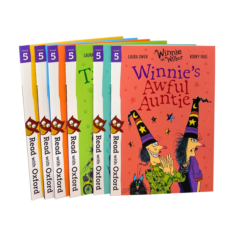 Winnie & Wilbur Stage 5 Pack: 6 Children's Books for 5+