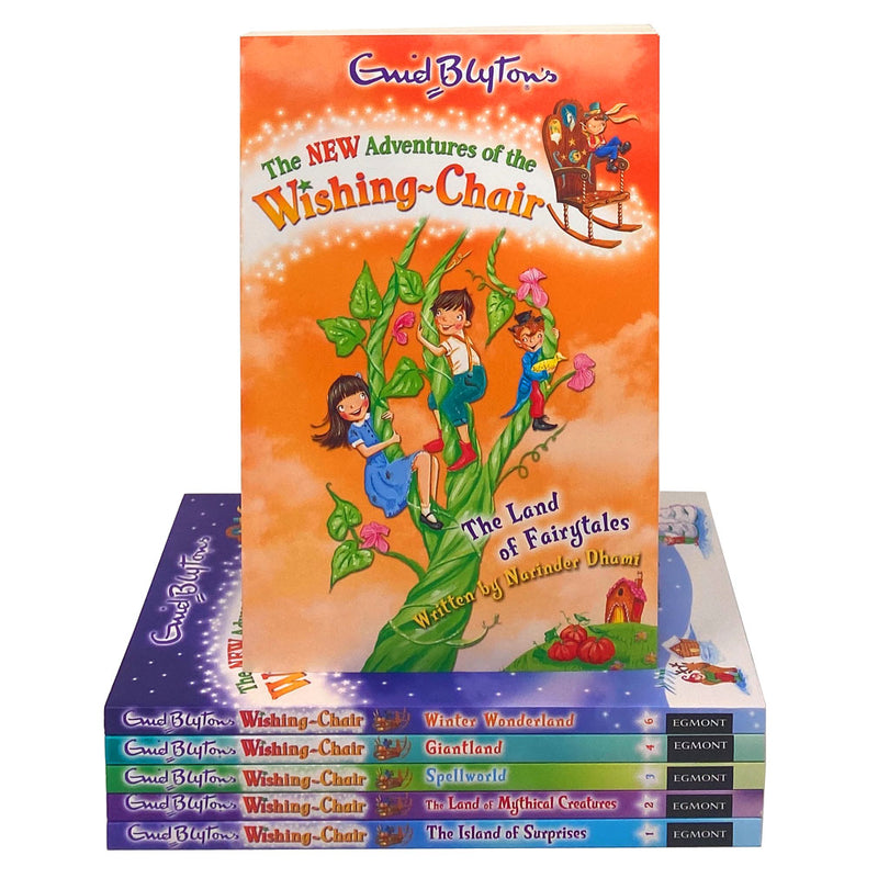 The New Adventures of the Wishing Chair Collection 6 Books Set Pack By Enid Blyton