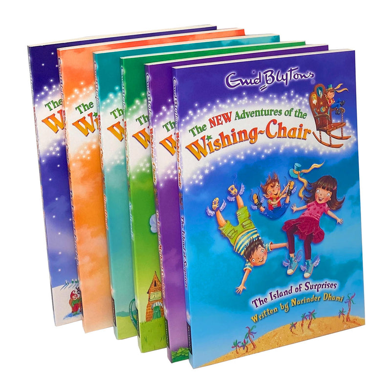 The New Adventures of the Wishing Chair Collection 6 Books Set Pack By Enid Blyton