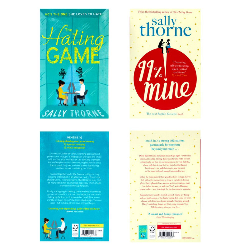 The Hating Game & 99% Mine By Sally Thorne 2 Books Collection Set