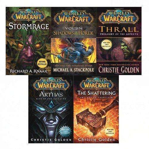 World of Warcraft Series Collection 5 Books Set Inc Arthas, Stormrage, Thrall