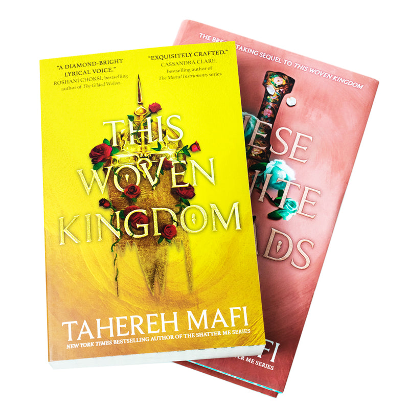 Tahereh Mafi 2 books Collection Set (This Woven Kingdom, These Infinite Threads[Hardcover])