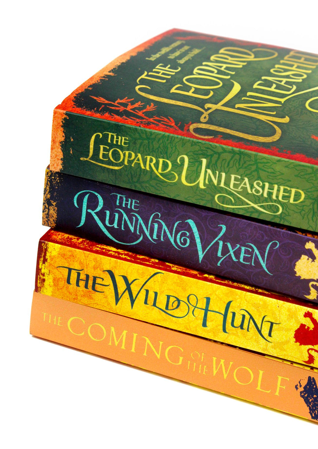 The Wild Hunt 4 Book Set by Elizabeth Chadwick: The Wild Hunt,The Running Vixen,The Coming of the Wolf,The Leopard Unleashed – Medieval Fiction Series