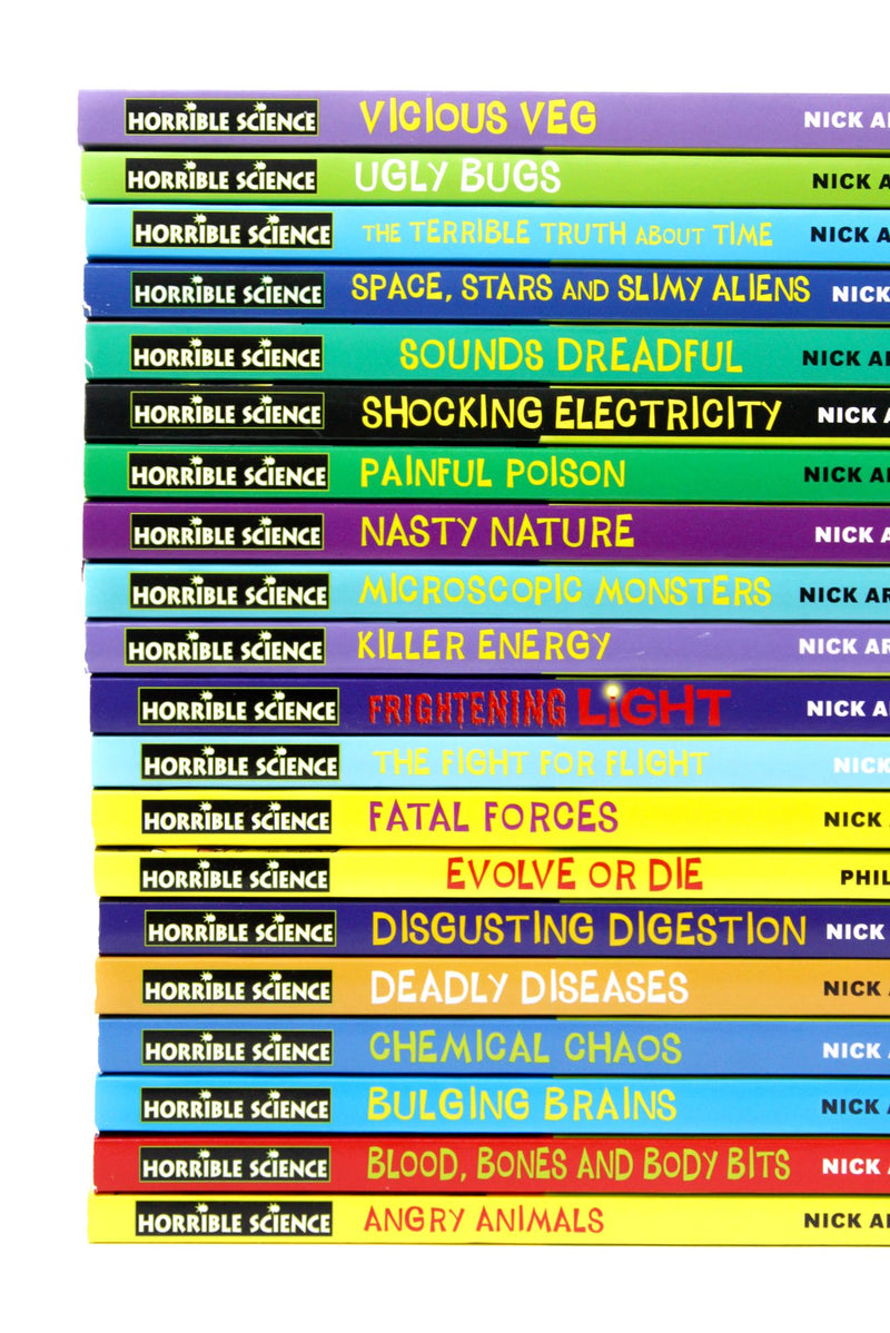 Horrible Science Bulging Box of Books Collection 20 Books Set By Nick Arnold