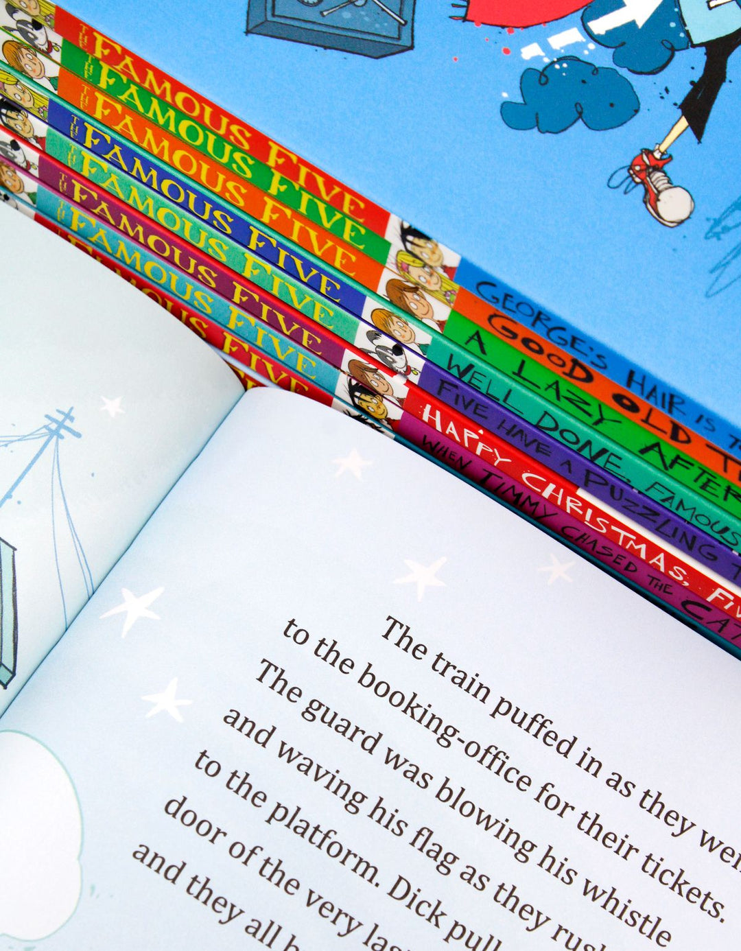 Enid Blyton Famous Five Adventures Short Story Collection 10 Books Box Set |Classic Children's Adventure Stories, Imaginative Fiction & Read-Aloud Fun