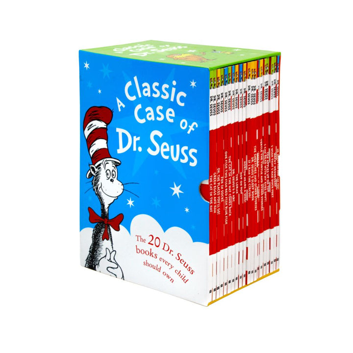 Dr. Seuss A Classic Case 20-Book Set | Fun & Imaginative Children's Stories – Box Collection for Young Readers, Rhymes, Adventure & Family Reading