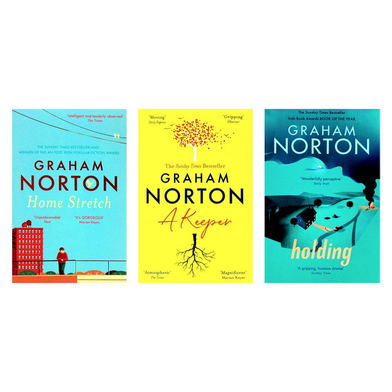 Graham Norton Collection 3 Books Set (A Keeper, Holding, Home Stretch)