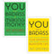 You Are A Badass 2 Books Set Collection By Jen Sincero, Living An Awesome Life..