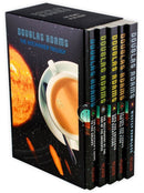 Hitchhikers Guide to the Galaxy Trilogy Collection 5 Books Set Douglas Adam