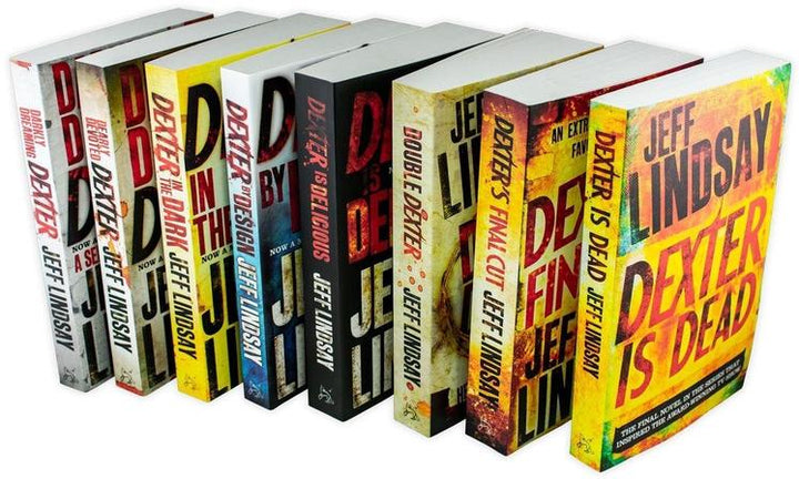 Dexter by Jeff Lindsay | 8-Book Thriller Fiction Set – Murder, Mystery, Crime, Dark Humor & Suspense | Bestseller Series for Reading & Entertainment