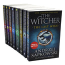 Andrzej Sapkowski Witcher Series Collection 8 Books Set Season of Storms Inc The Last Wish -Netflix