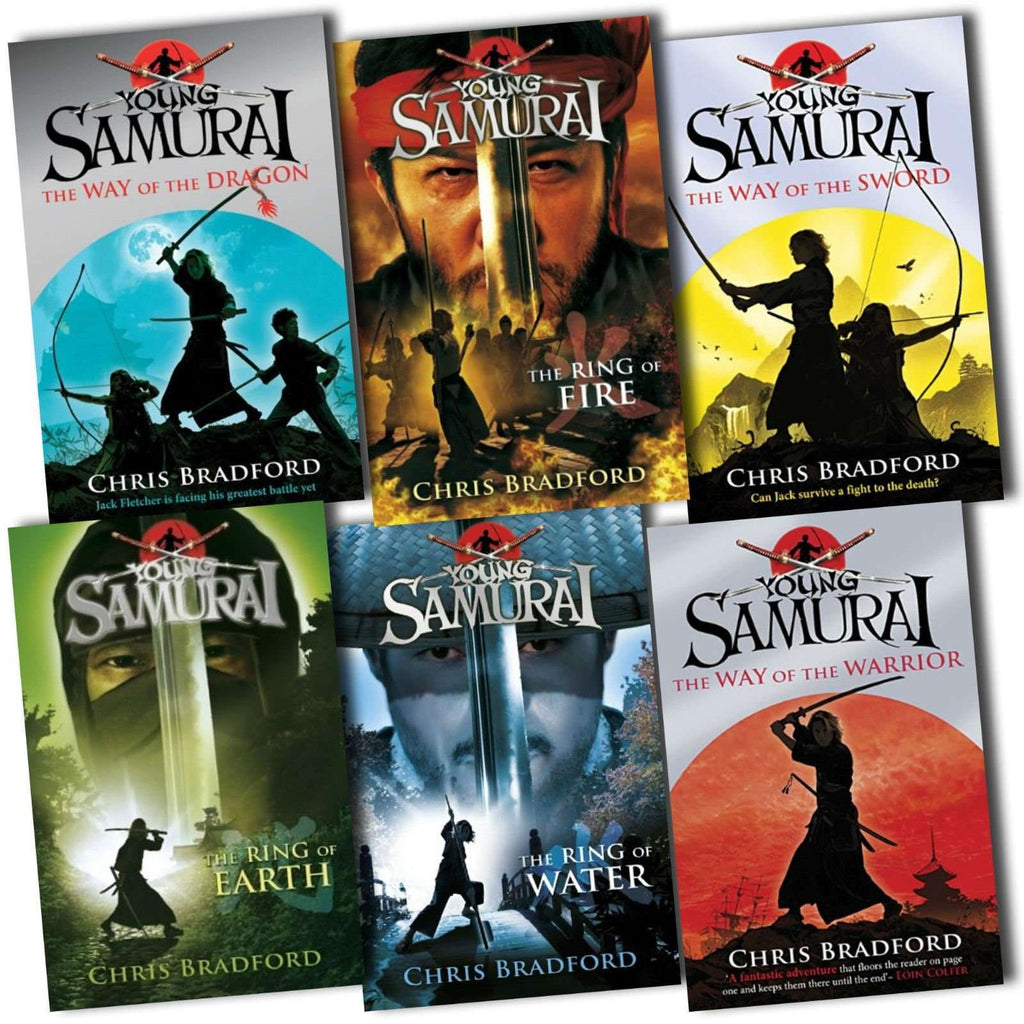 Young Samurai Series Collection Chris Bradford Pack 6 Books Set