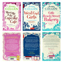 Jenny Colgan Meet Me at the Cupcake Cafe 3 Books Set Covers and Blurbs on a White Background
