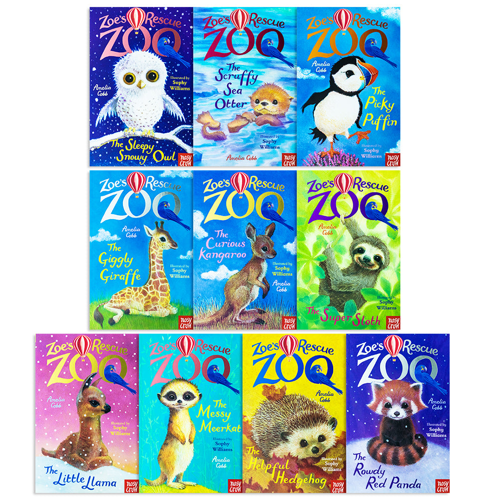 Zoe's Rescue Zoo Series 2 – 10-Book Collection by Amelia Cobb | Fun Animal Stories for Kids | Adventure, Fiction & Children's Literature (Nosy Crow)